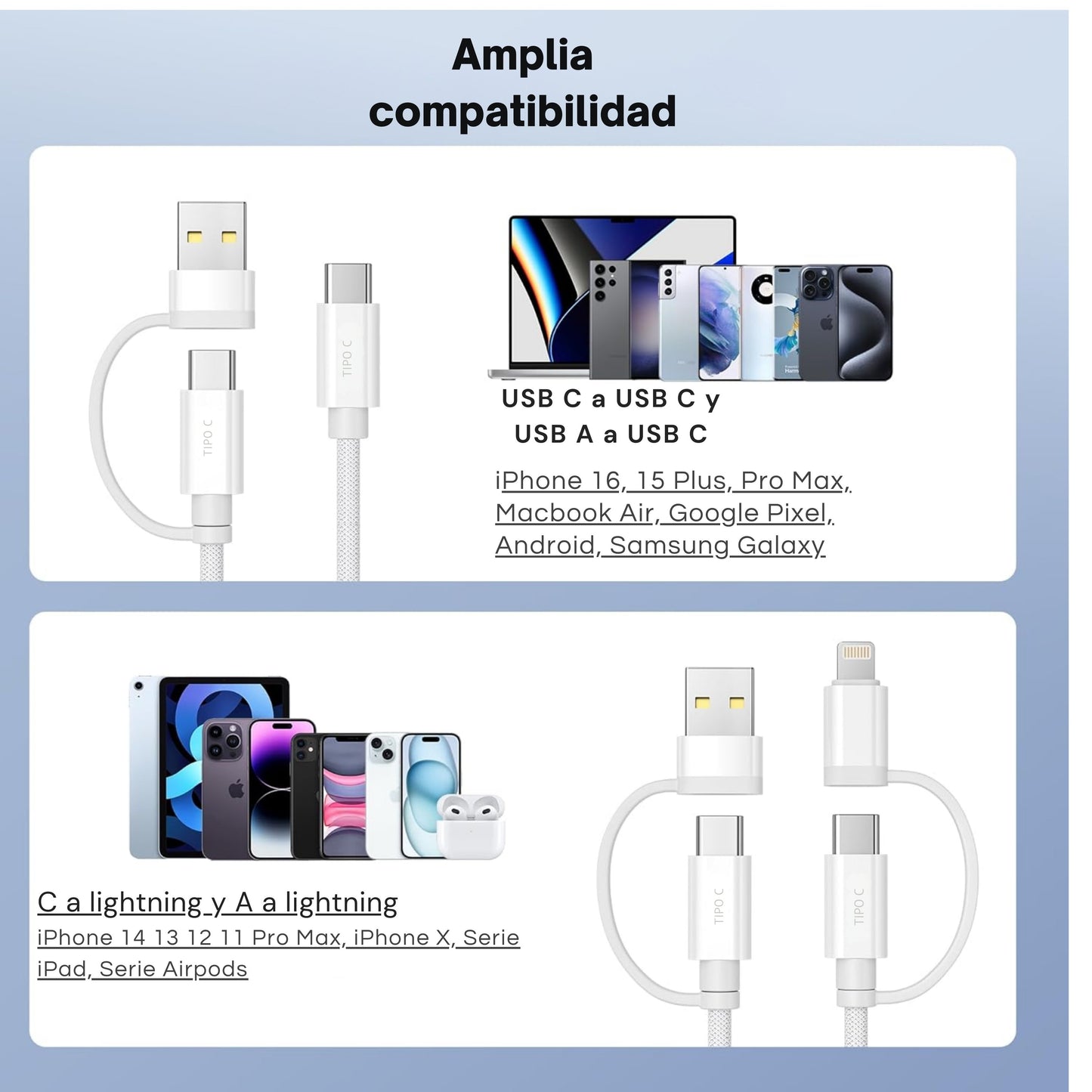 Cable Multifuncion - EvolutionX